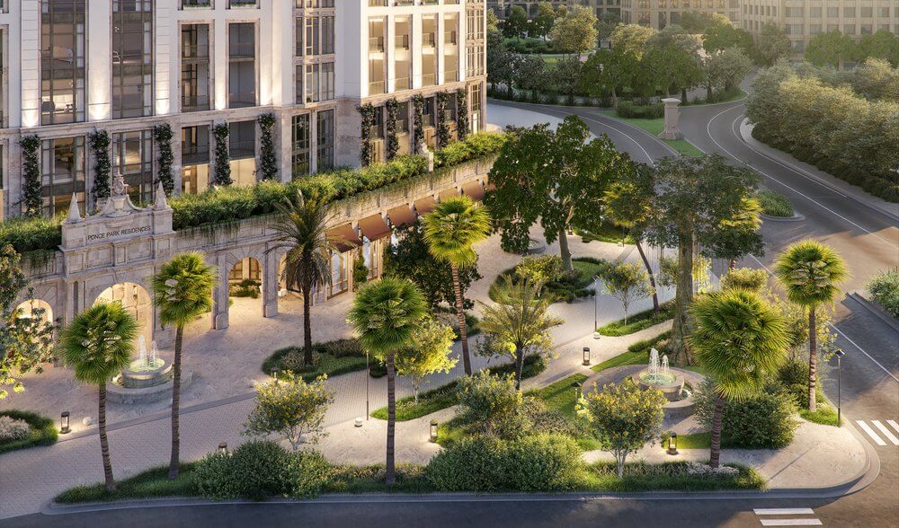 Ponce Park Residences. (Image: Allen Morris Company) Clear Residences Downtown Miami