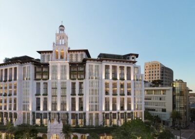 Elegant building with classic architecture.